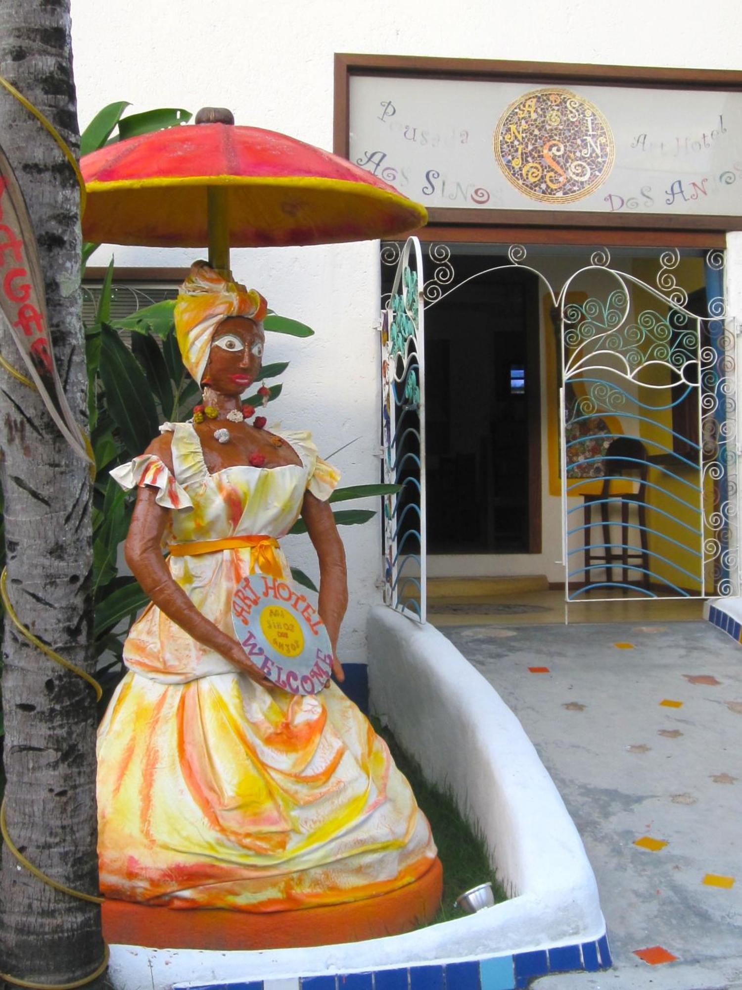 Art Hotel Aos Sinos Dos Anjos Porto Seguro Exteriér fotografie