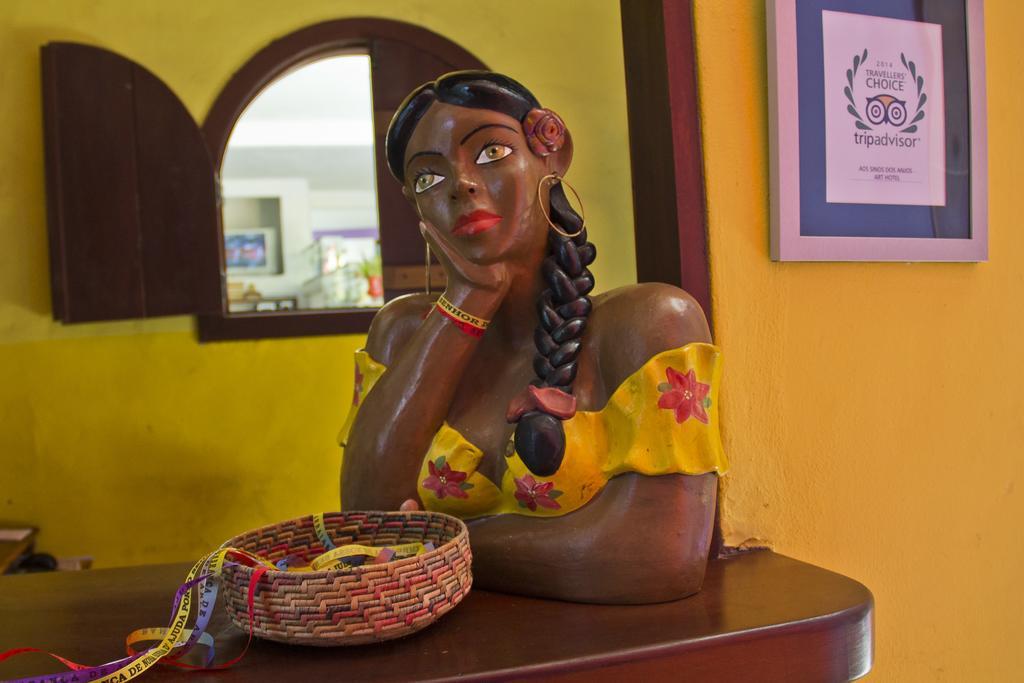 Art Hotel Aos Sinos Dos Anjos Porto Seguro Exteriér fotografie